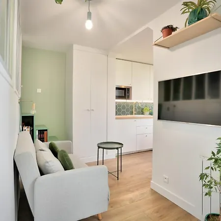 Appartamento Charming Bright Studio Near The Batignolles Parigi